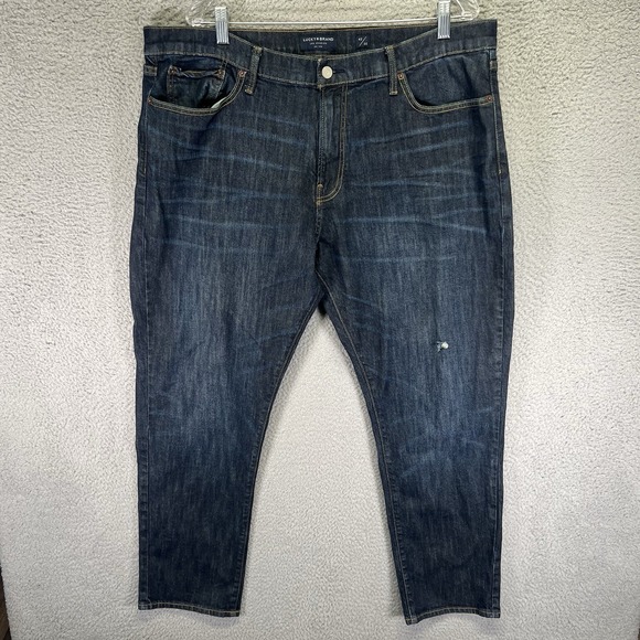 Lucky Brand Other - Lucky Brand Jeans Mens 40x30 Blue Denim 410 Athletic Straight Stretch Casual